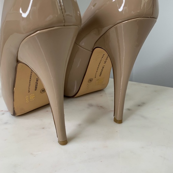 Chinese Laundry Nude Open Toe Pumps - Picture 4 of 6